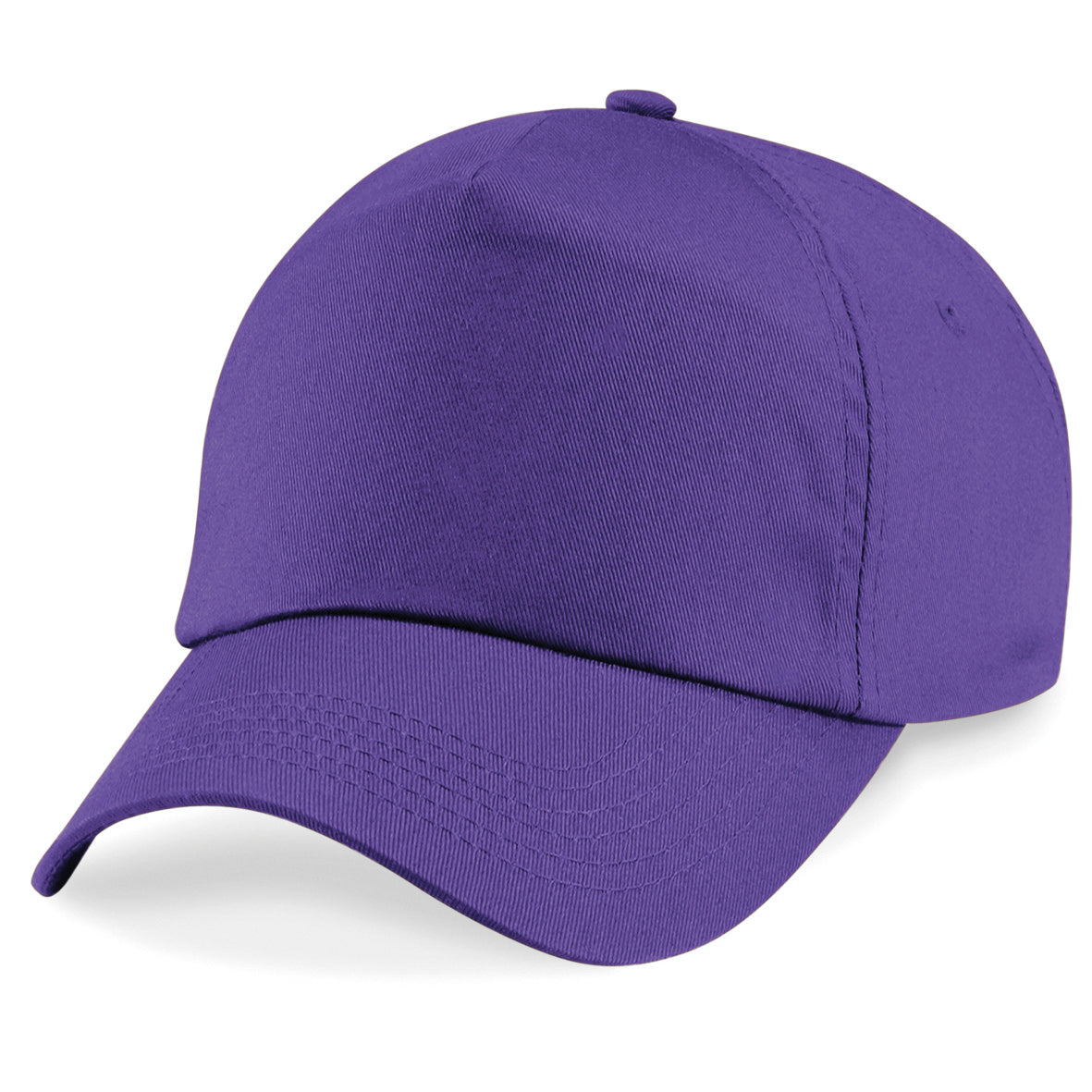 Beechfield Original 5-Panel Cap with Rip-Strip Size Adjuster Pre-Curved Peak
