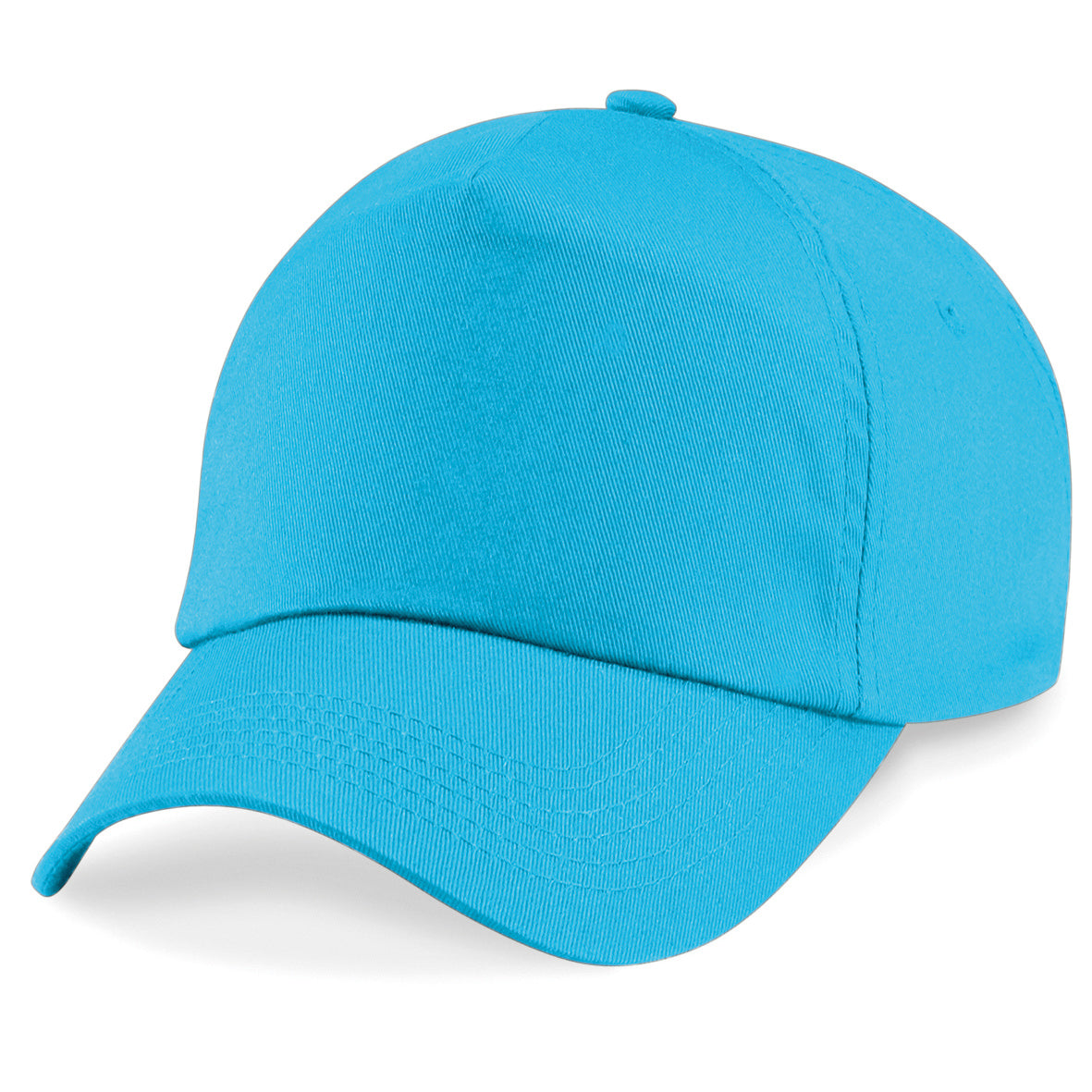 Beechfield Original 5-Panel Cap with Rip-Strip Size Adjuster Pre-Curved Peak