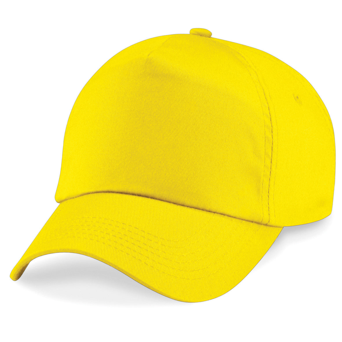 Beechfield Original 5-Panel Cap with Rip-Strip Size Adjuster Pre-Curved Peak