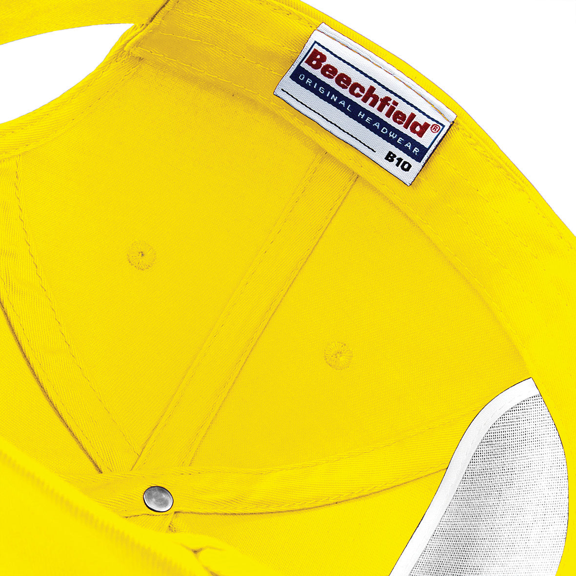 Beechfield Original 5-Panel Cap with Rip-Strip Size Adjuster Pre-Curved Peak