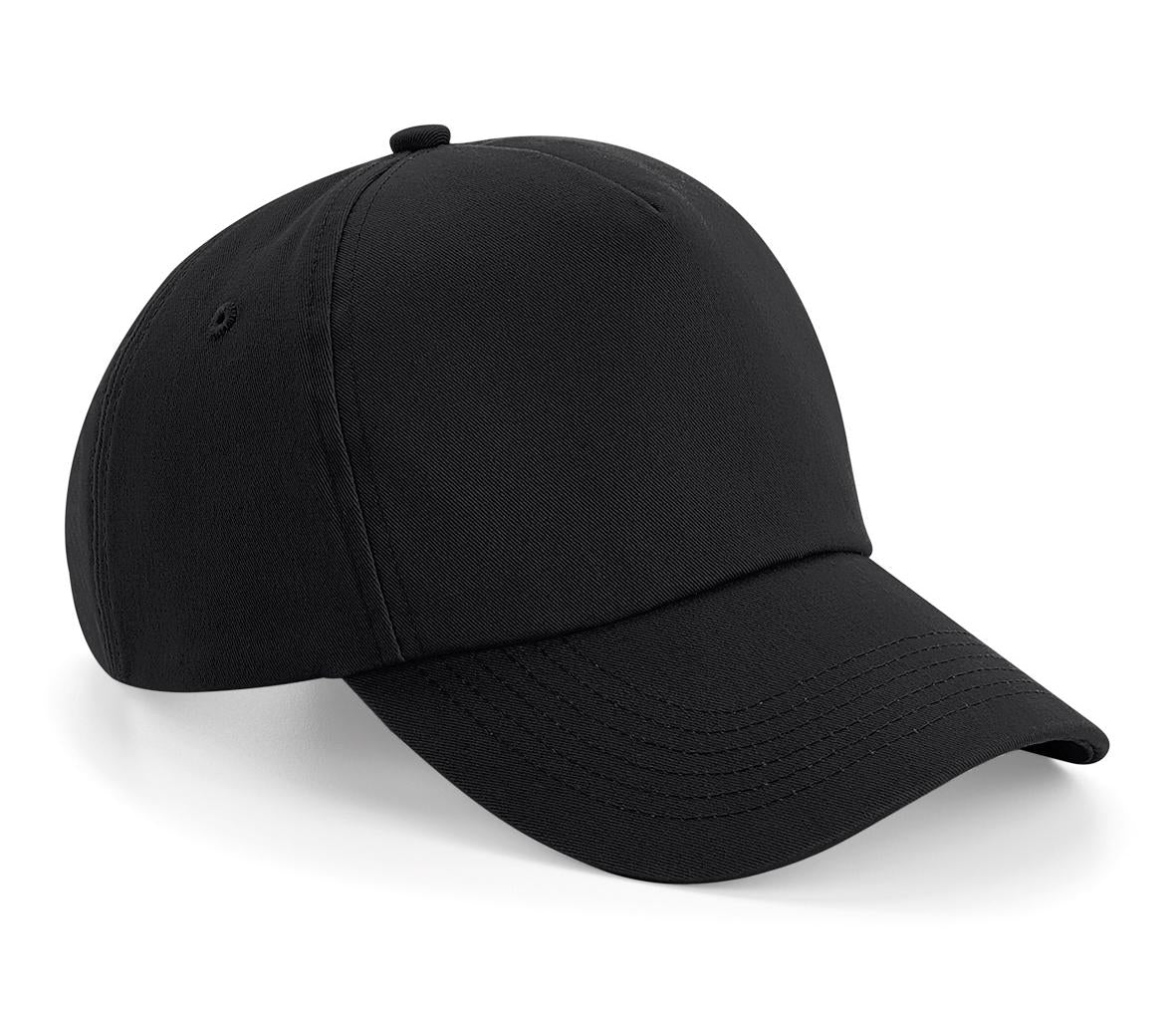 Beechfield 5-Panel Cap Adjustable Buckle TearAway Label Multiple Colours