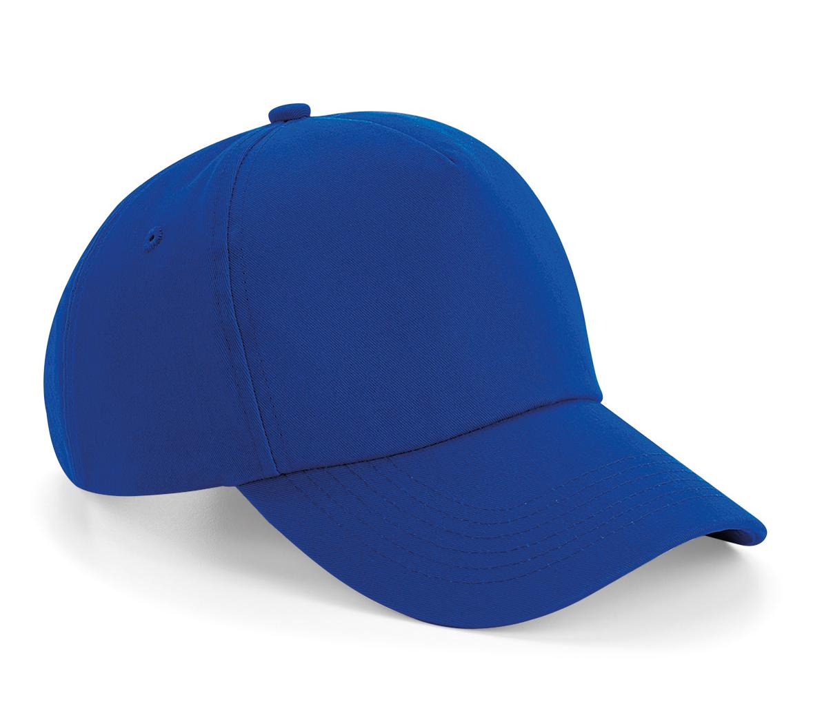 Beechfield 5-Panel Cap Adjustable Buckle TearAway Label Multiple Colours