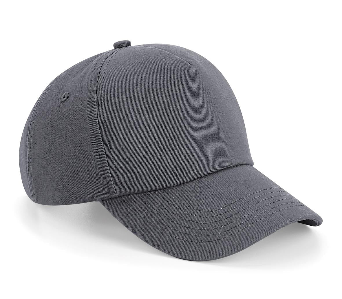 Beechfield 5-Panel Cap Adjustable Buckle TearAway Label Multiple Colours