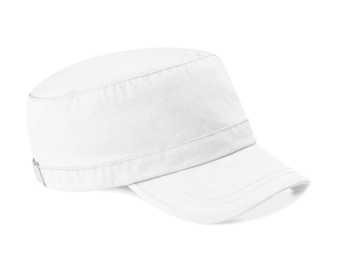 Beechfield Army Cap with Pre-Curved Peak and Silver Effect Buckle - Reach