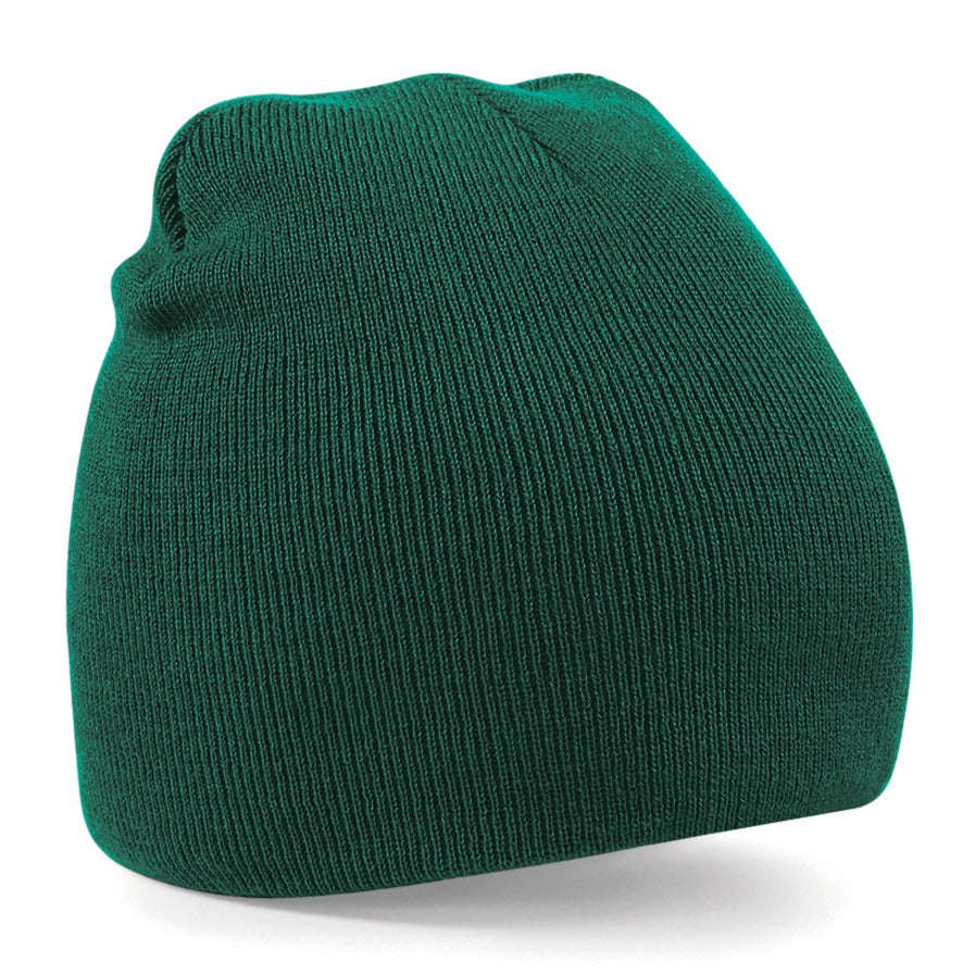 Beechfield Two-Tone Double-Layer Knit Pull-On Beanie Hat - Multiple Colours