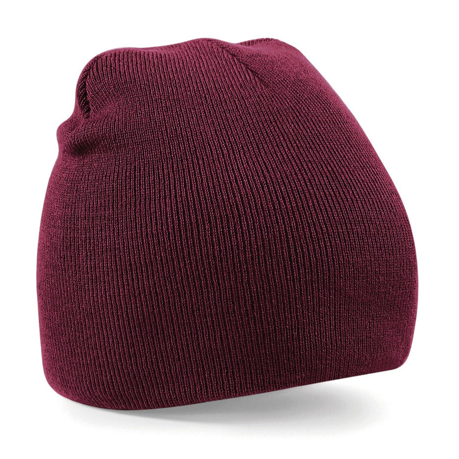 Beechfield Two-Tone Double-Layer Knit Pull-On Beanie Hat - Multiple Colours