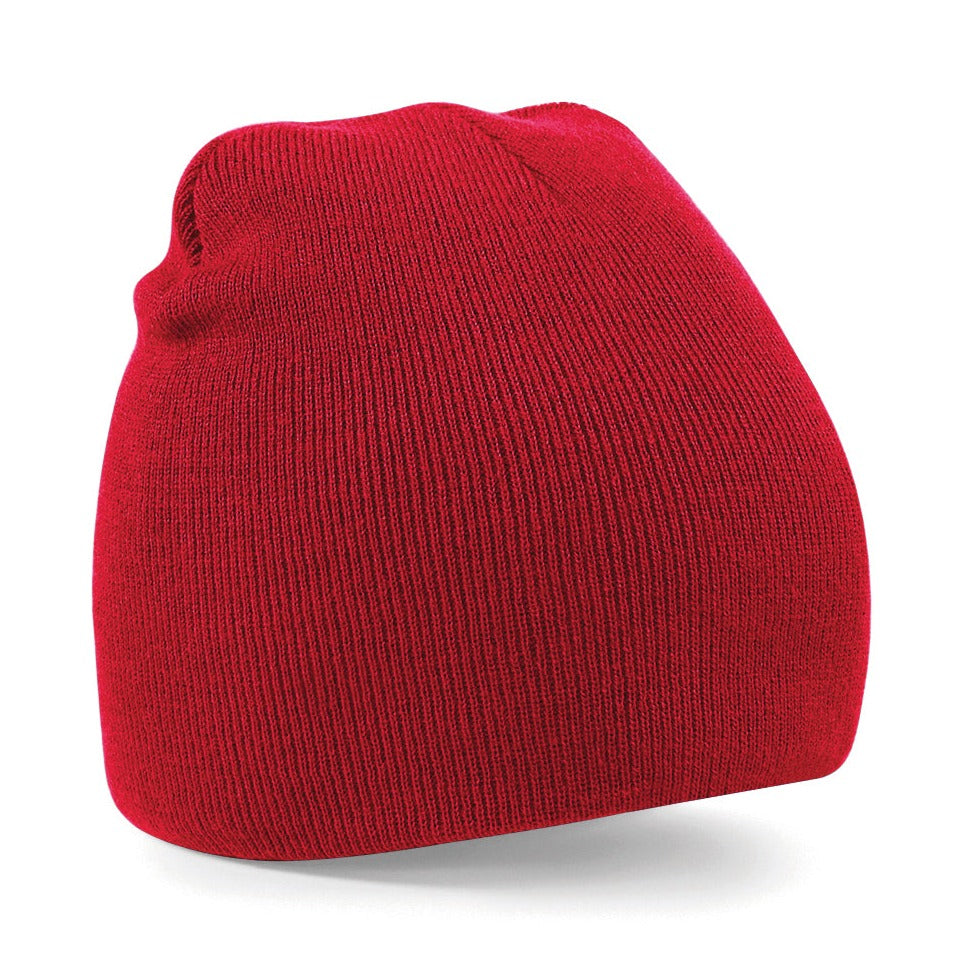 Beechfield Two-Tone Double-Layer Knit Pull-On Beanie Hat - Multiple Colours