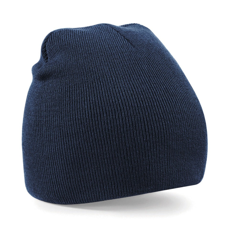 Beechfield Two-Tone Double-Layer Knit Pull-On Beanie Hat - Multiple Colours