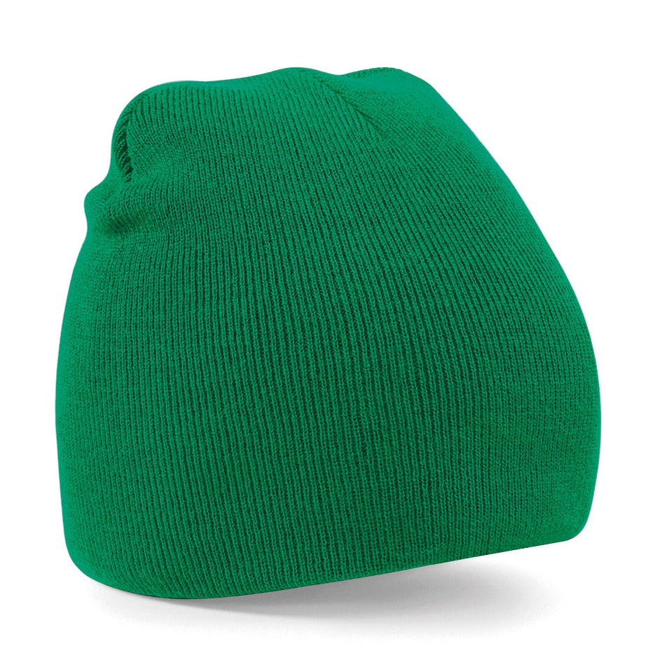Beechfield Two-Tone Double-Layer Knit Pull-On Beanie Hat - Multiple Colours