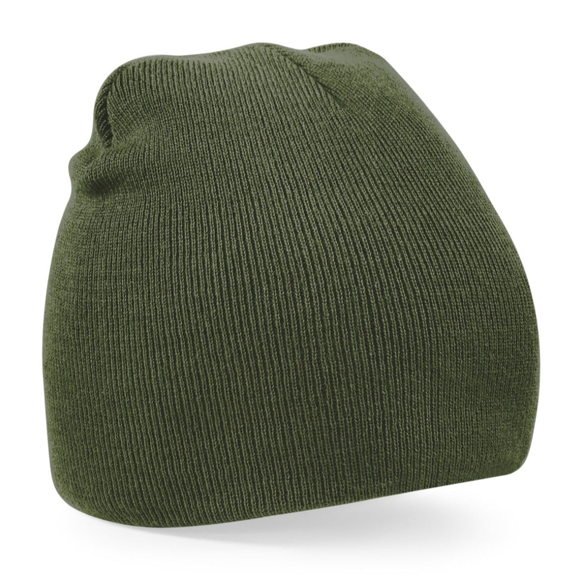 Beechfield Two-Tone Double-Layer Knit Pull-On Beanie Hat - Multiple Colours