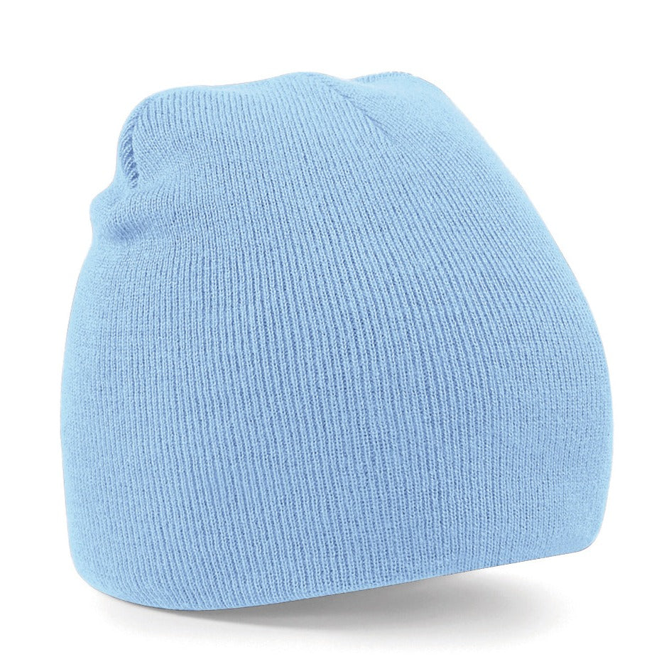 Beechfield Two-Tone Double-Layer Knit Pull-On Beanie Hat - Multiple Colours