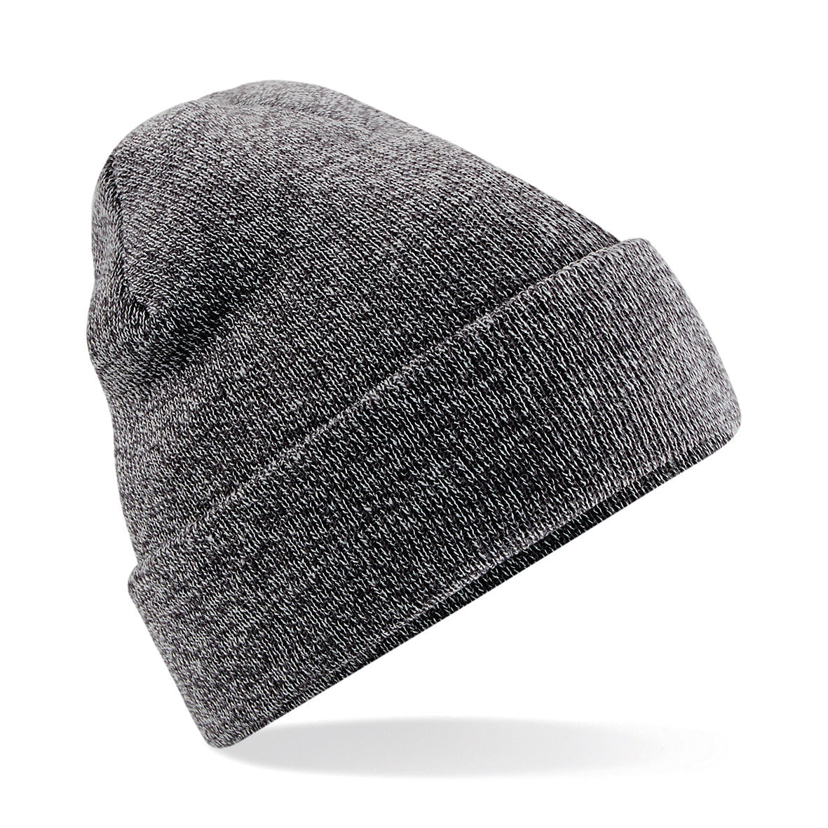 Beechfield Original Cuffed Beanie Double Layer Knit Machine Washable Junior