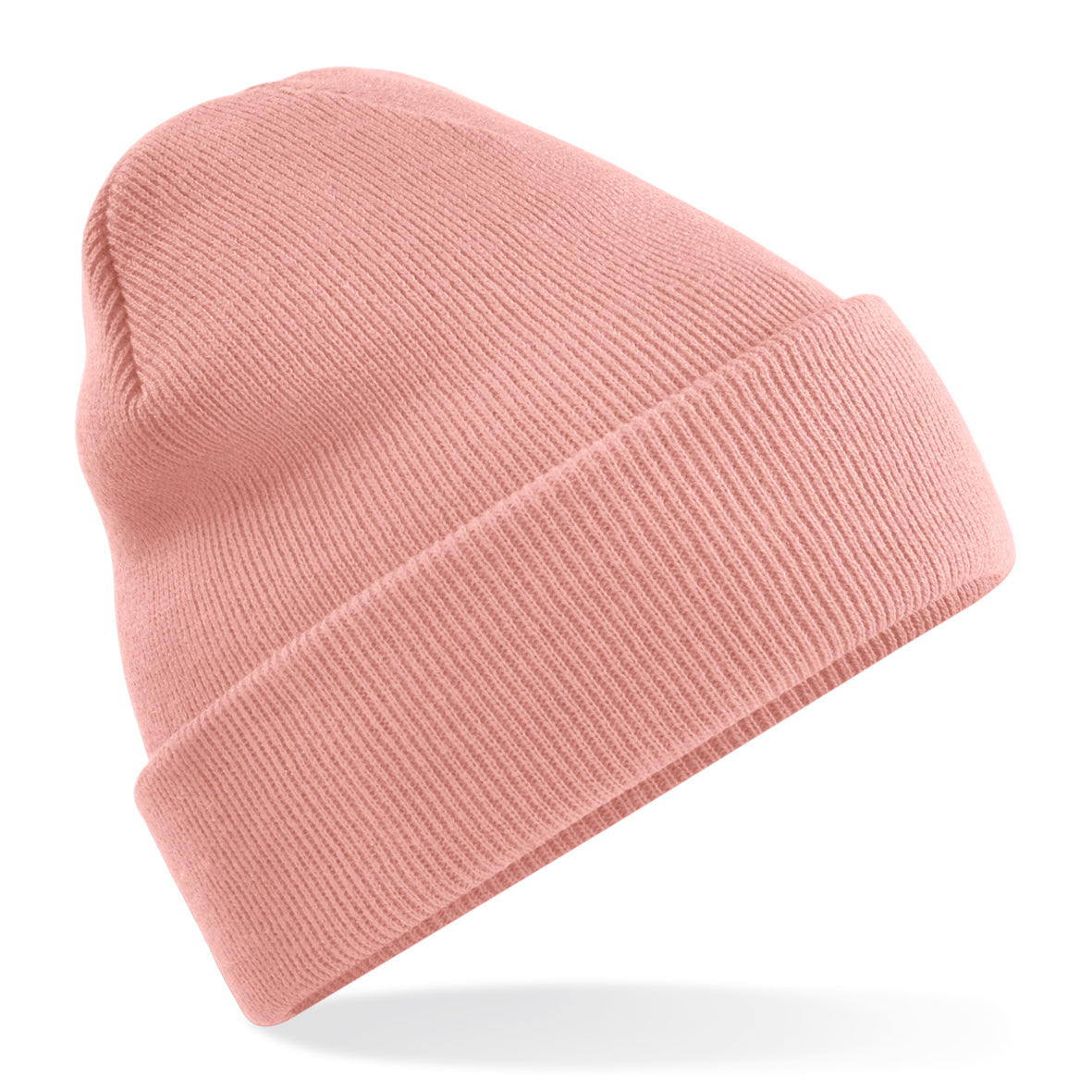 Beechfield Original Cuffed Beanie Double Layer Knit Machine Washable Junior
