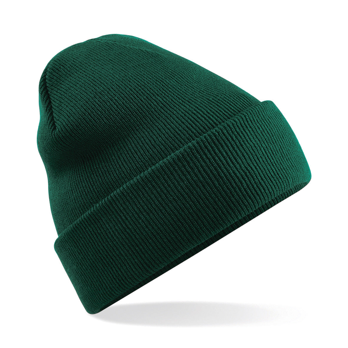 Beechfield Original Cuffed Beanie Double Layer Knit Machine Washable Junior