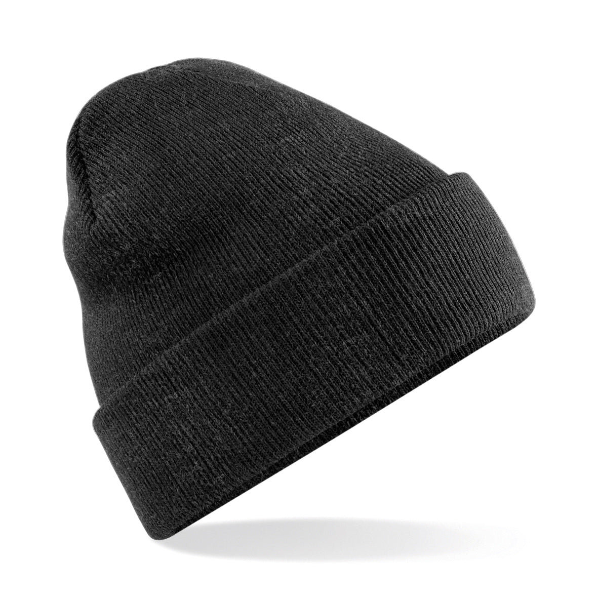 Beechfield Original Cuffed Beanie Double Layer Knit Machine Washable Junior