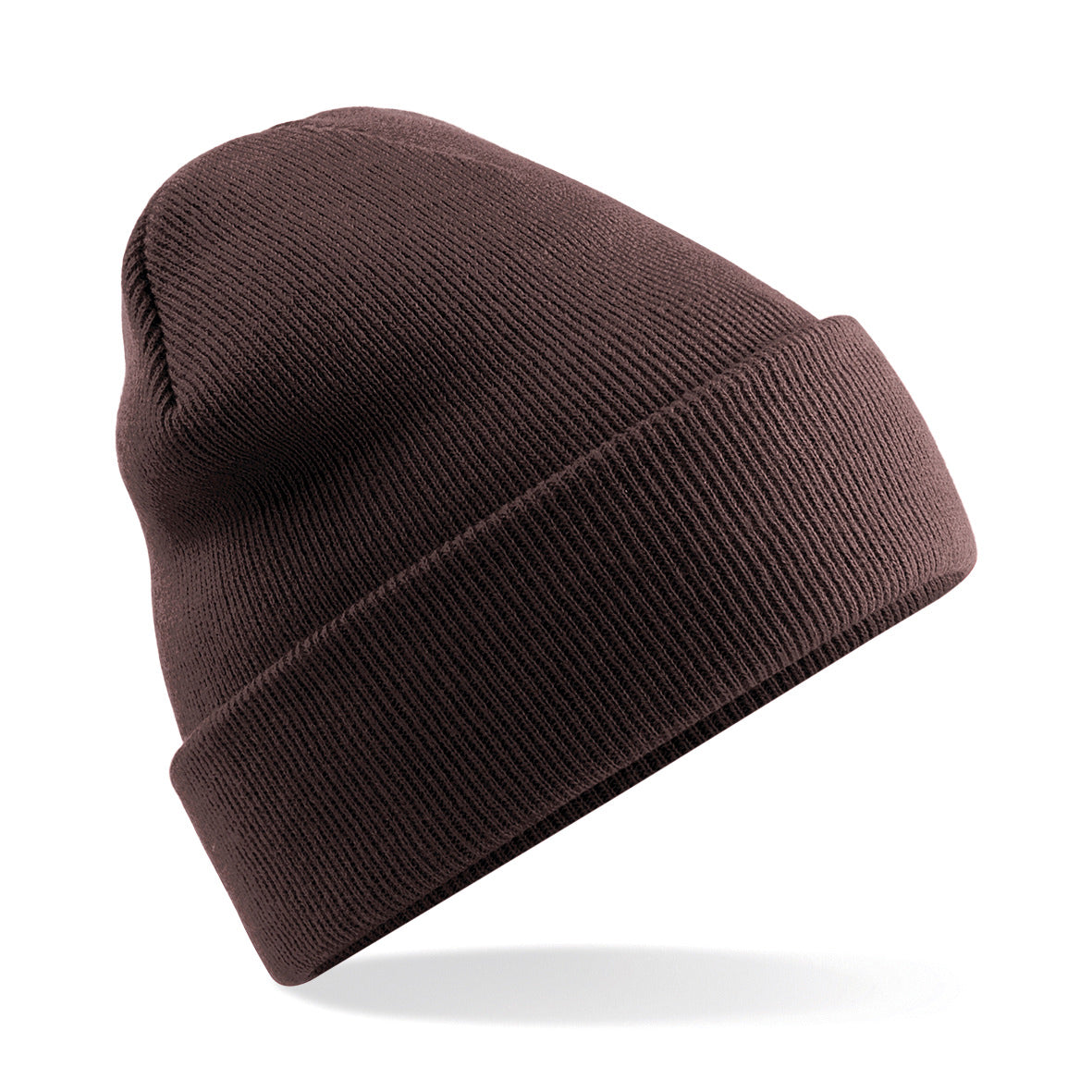 Beechfield Original Cuffed Beanie Double Layer Knit Machine Washable Junior