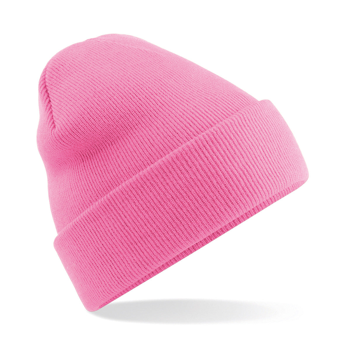Beechfield Original Cuffed Beanie Double Layer Knit Machine Washable Junior