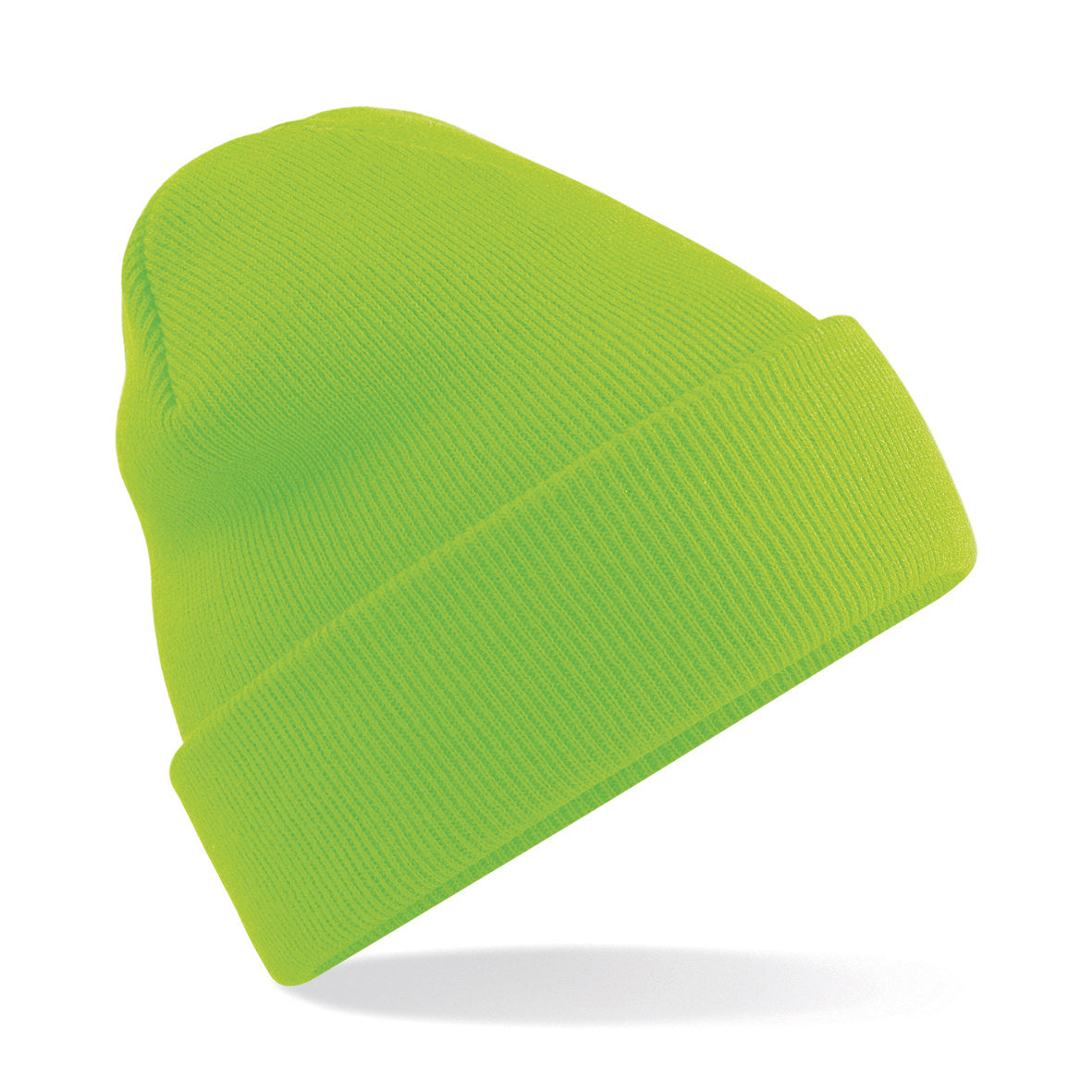 Beechfield Original Cuffed Beanie Double Layer Knit Machine Washable Junior