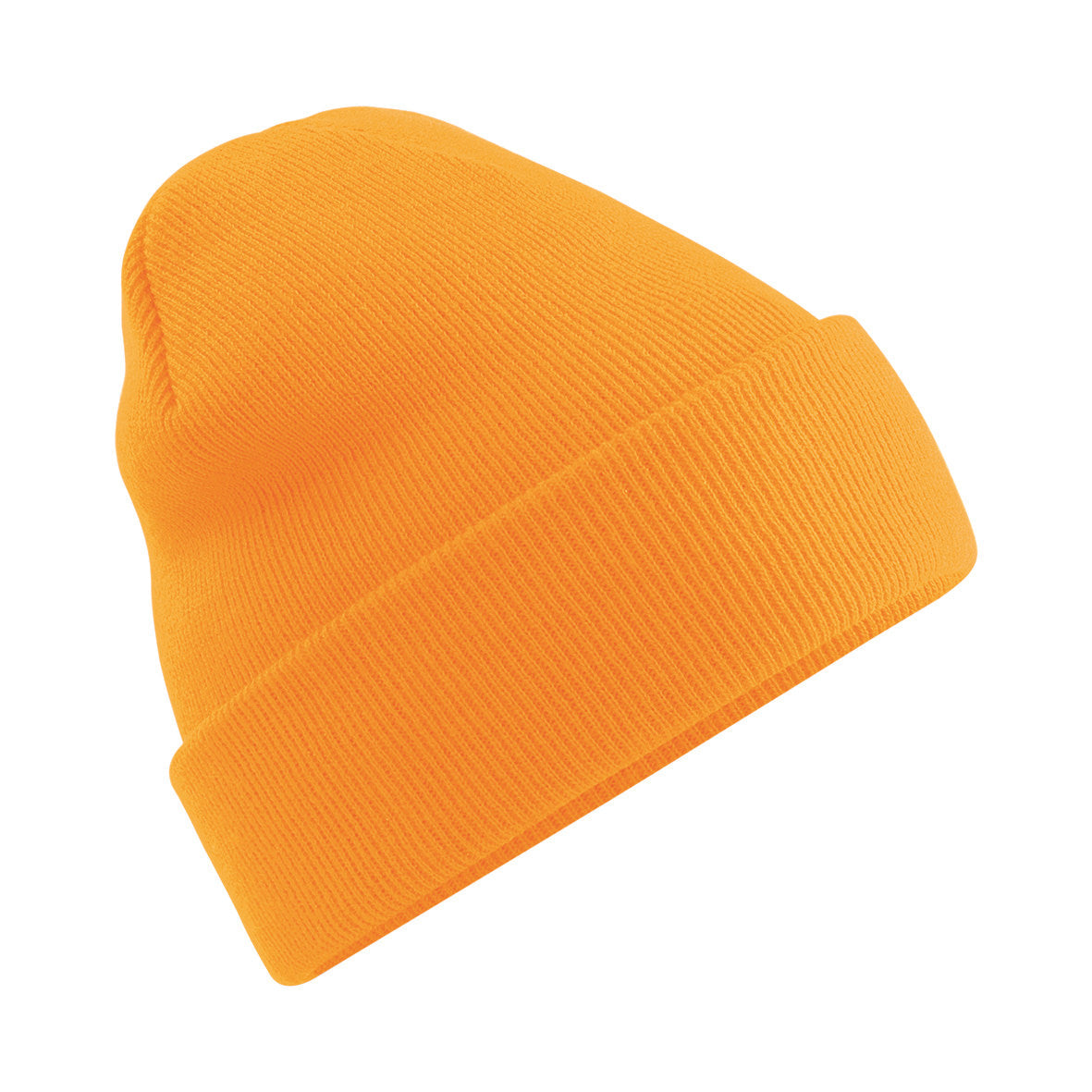 Beechfield Original Cuffed Beanie Double Layer Knit Machine Washable Junior