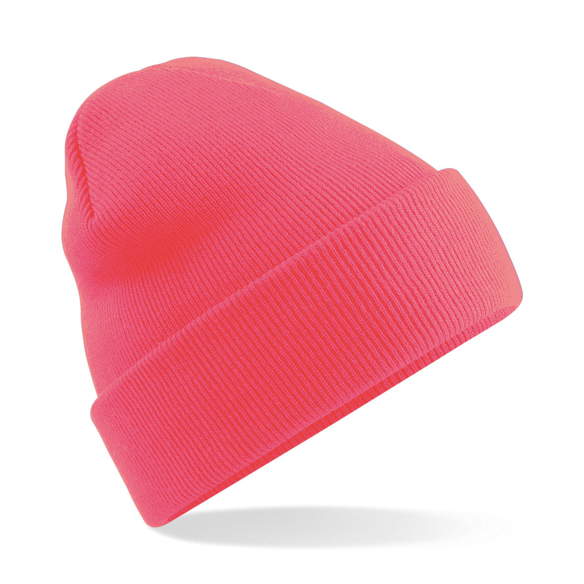 Beechfield Original Cuffed Beanie Double Layer Knit Machine Washable Junior