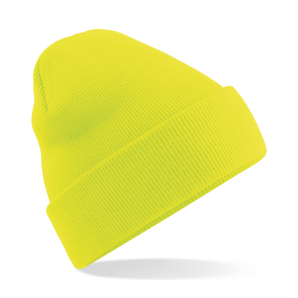 Beechfield Original Cuffed Beanie Double Layer Knit Machine Washable Junior