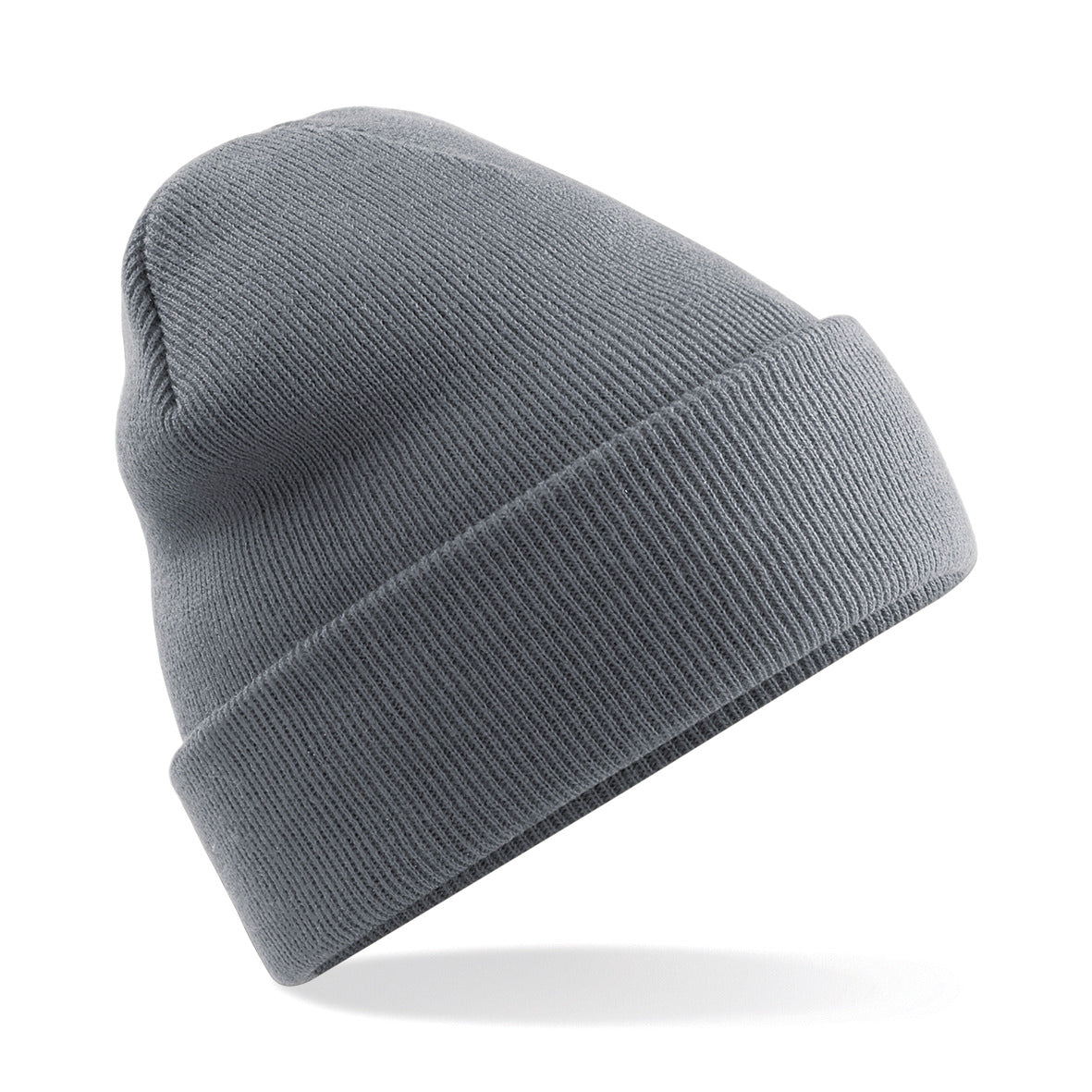 Beechfield Original Cuffed Beanie Double Layer Knit Machine Washable Junior
