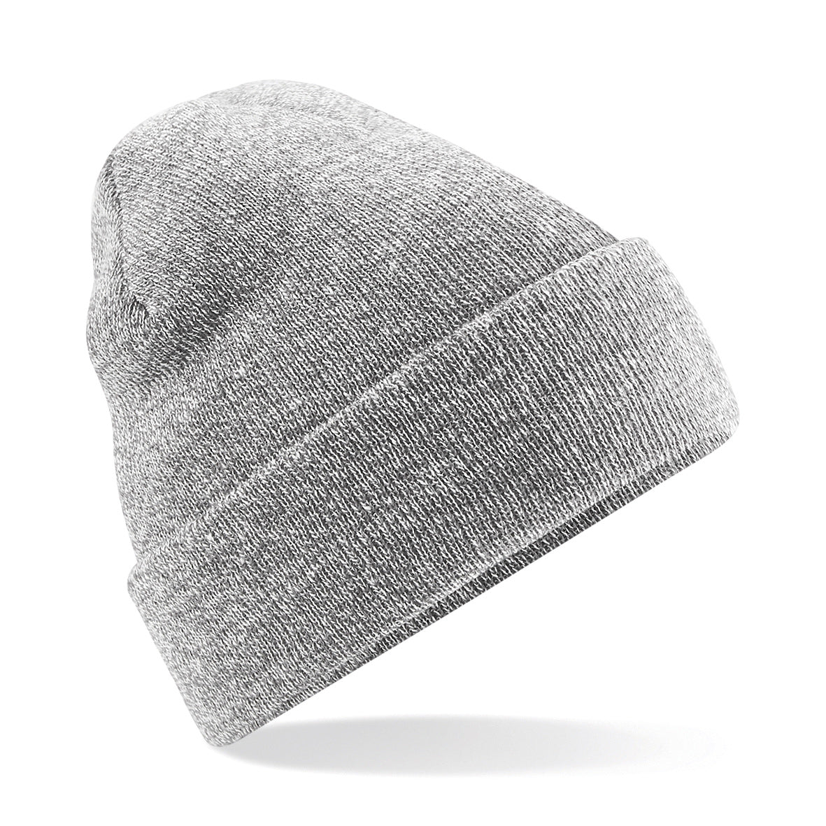 Beechfield Original Cuffed Beanie Double Layer Knit Machine Washable Junior