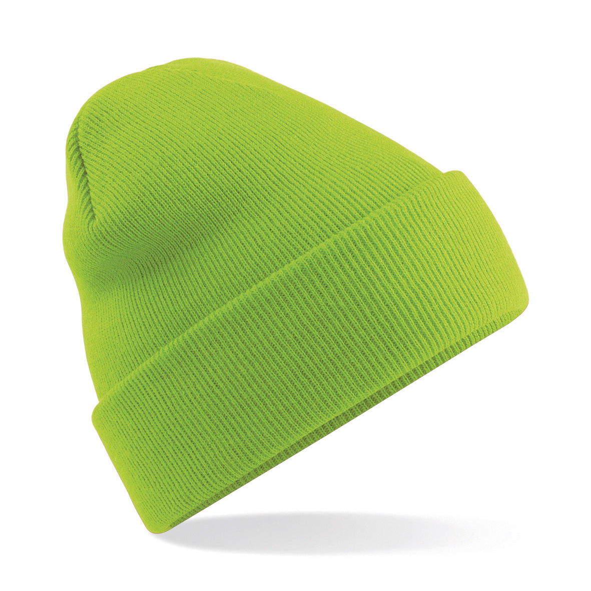 Beechfield Original Cuffed Beanie Double Layer Knit Machine Washable Junior
