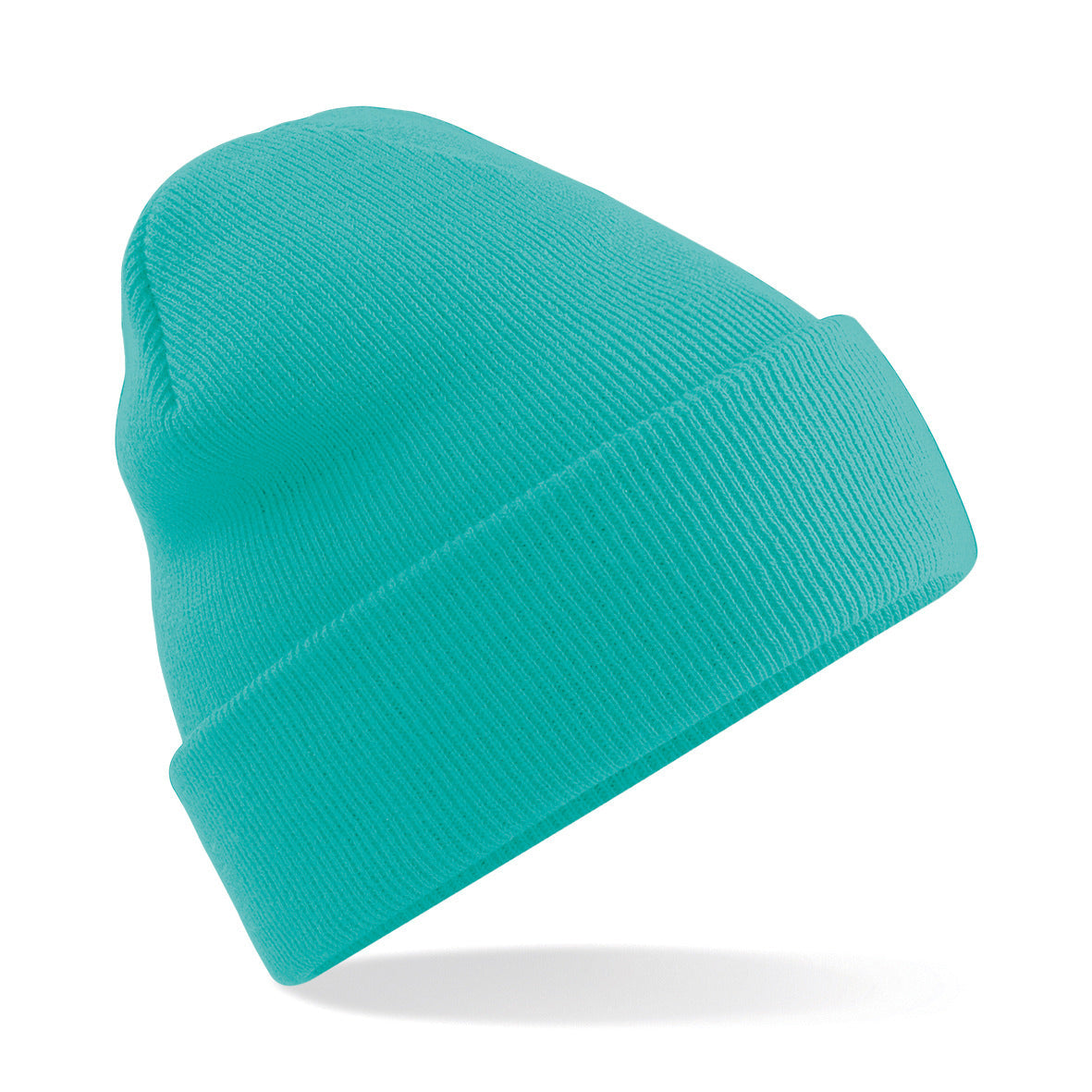 Beechfield Original Cuffed Beanie Double Layer Knit Machine Washable Junior