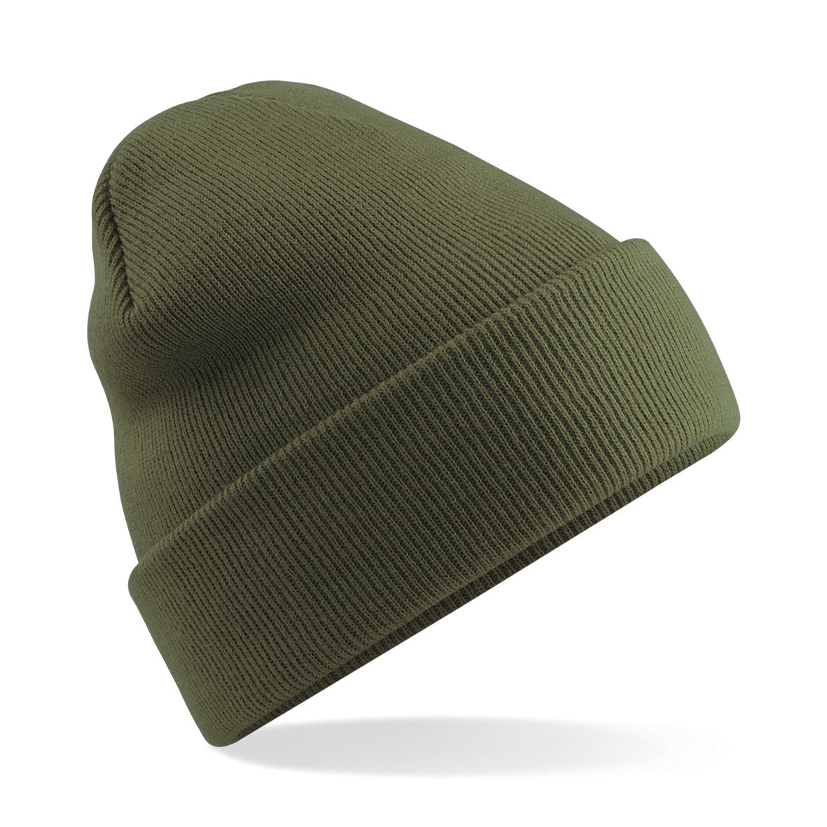 Beechfield Original Cuffed Beanie Double Layer Knit Machine Washable Junior