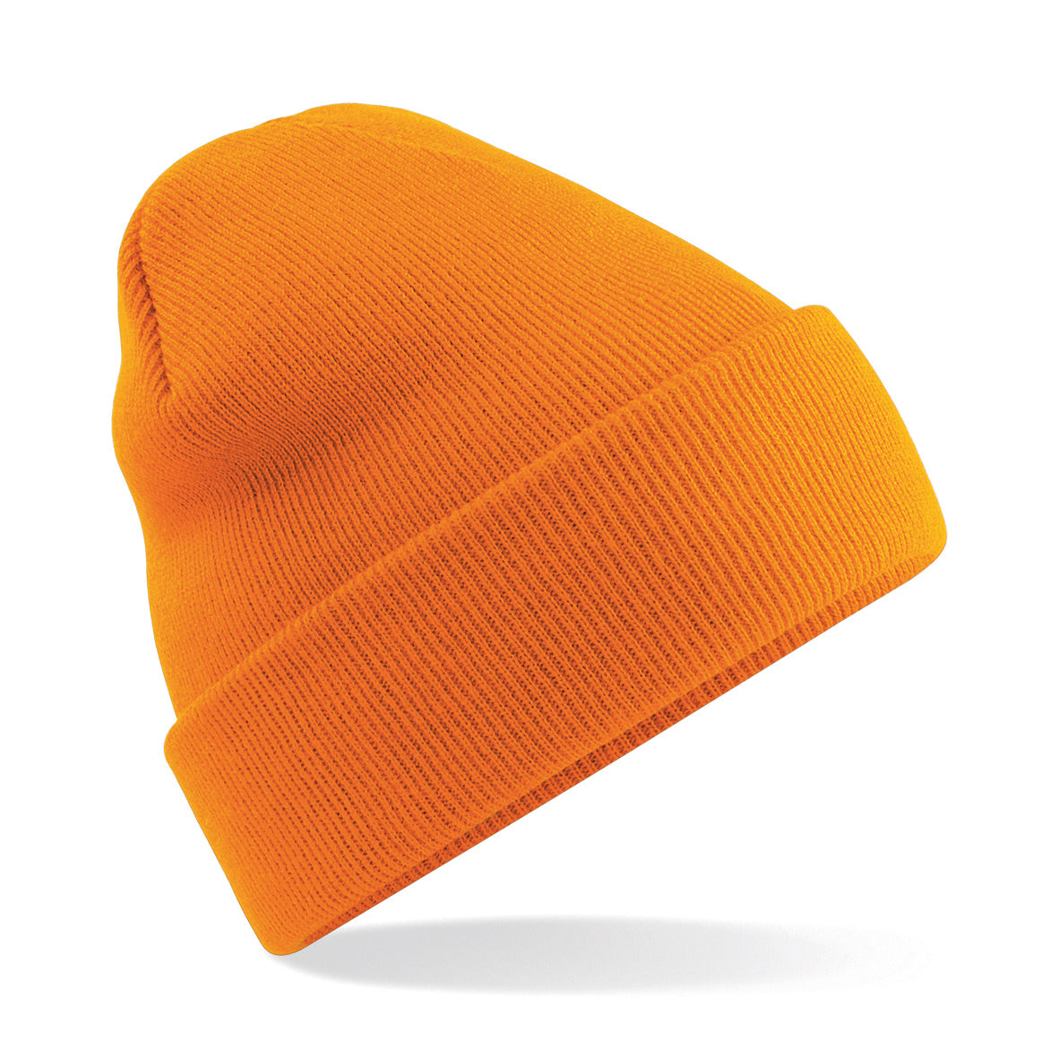 Beechfield Original Cuffed Beanie Double Layer Knit Machine Washable Junior