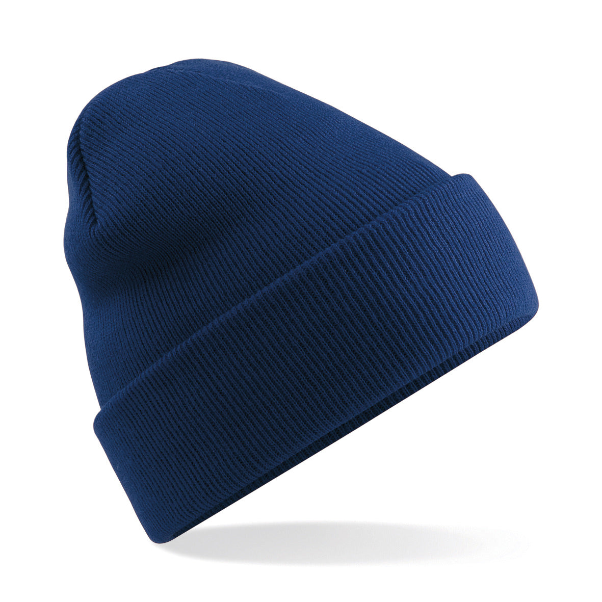 Beechfield Original Cuffed Beanie Double Layer Knit Machine Washable Junior