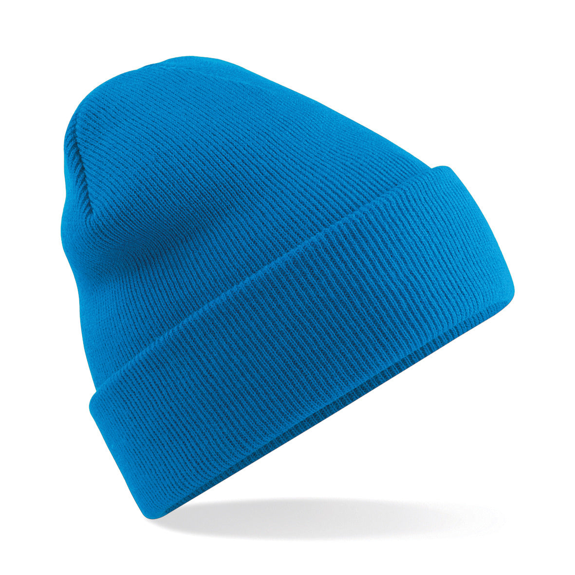 Beechfield Original Cuffed Beanie Double Layer Knit Machine Washable Junior
