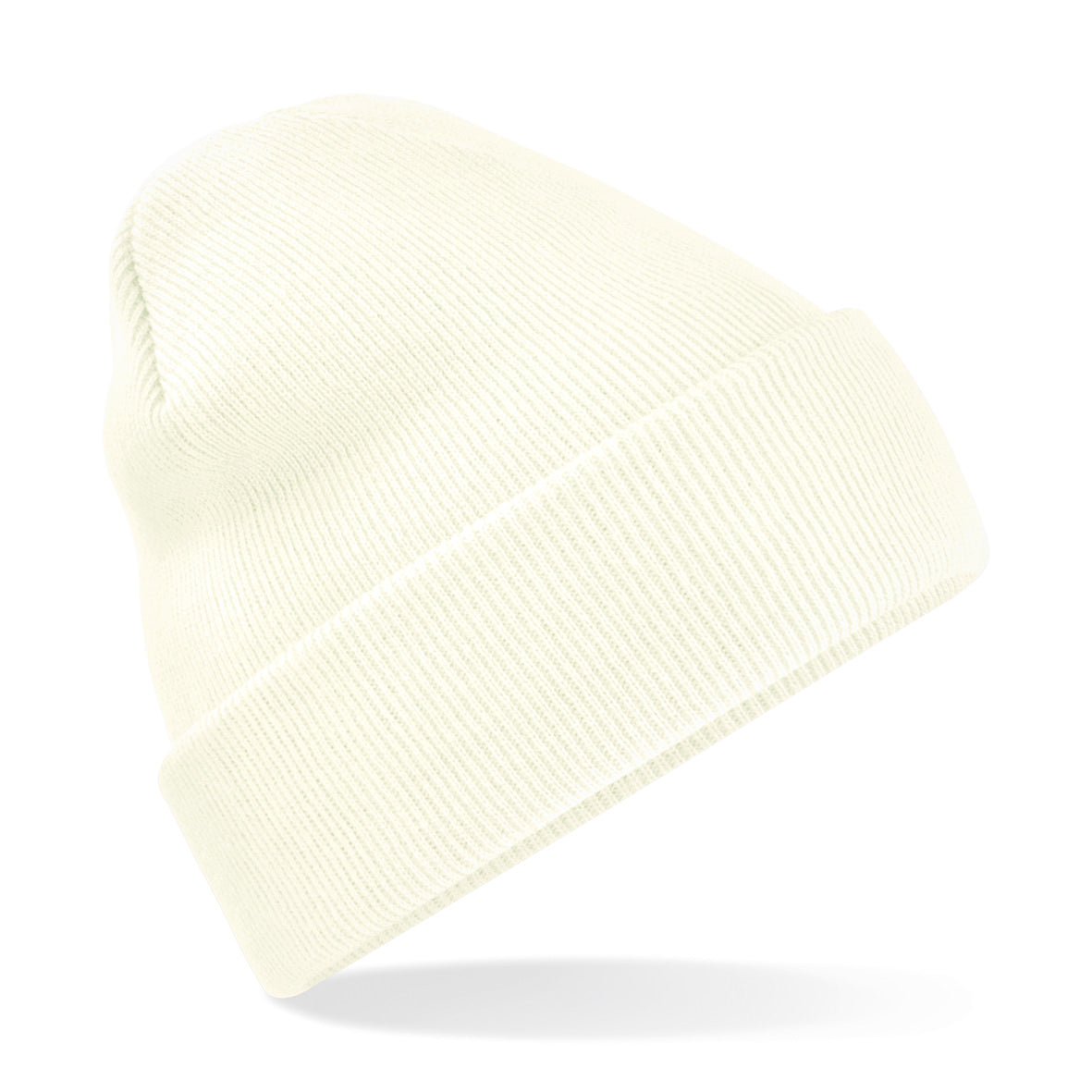 Beechfield Original Cuffed Beanie Double Layer Knit Machine Washable Junior