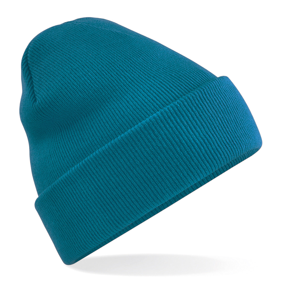 Beechfield Original Cuffed Beanie Double Layer Knit Machine Washable Junior
