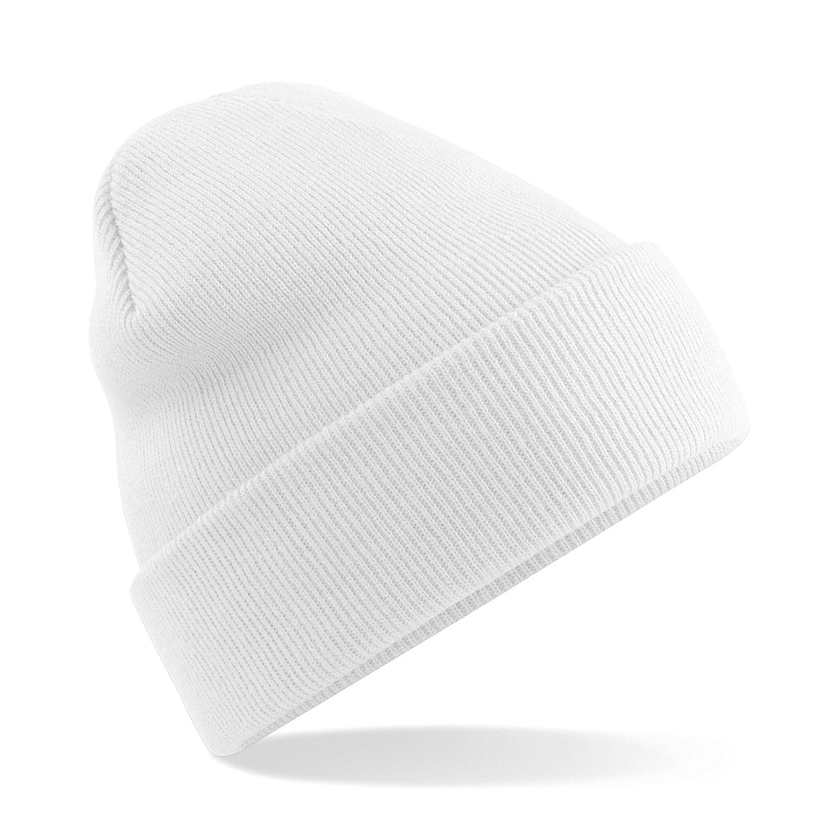 Beechfield Original Cuffed Beanie Double Layer Knit Machine Washable Junior