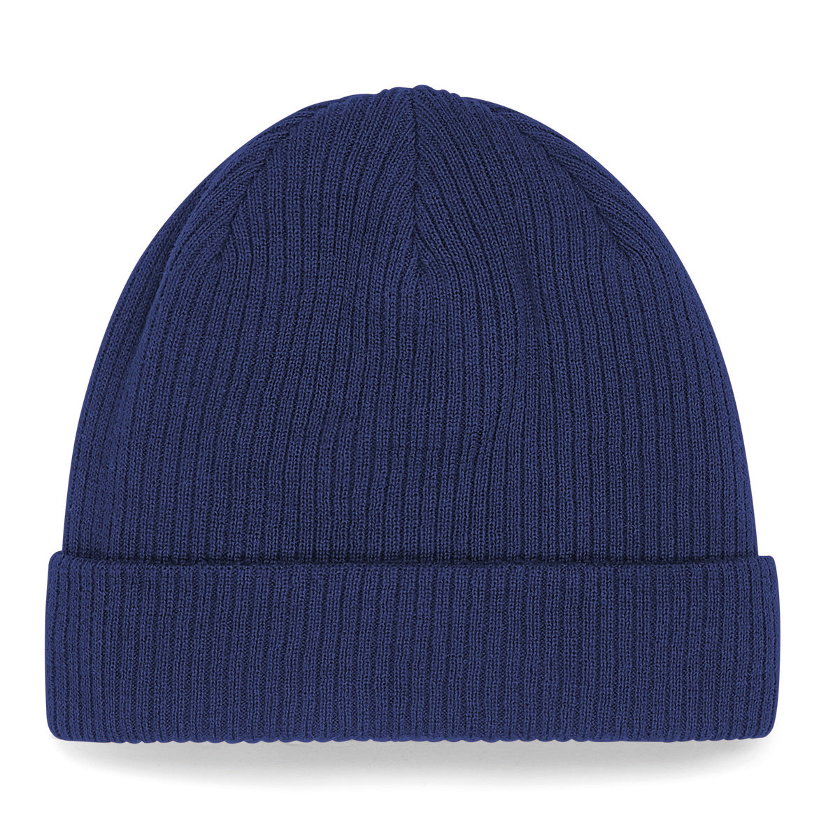 Beechfield Organic Cotton Beanie Lightweight Cuffed Double Layer Knit Hat