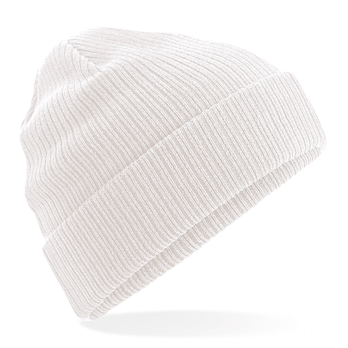 Beechfield Organic Cotton Beanie Lightweight Cuffed Double Layer Knit Hat