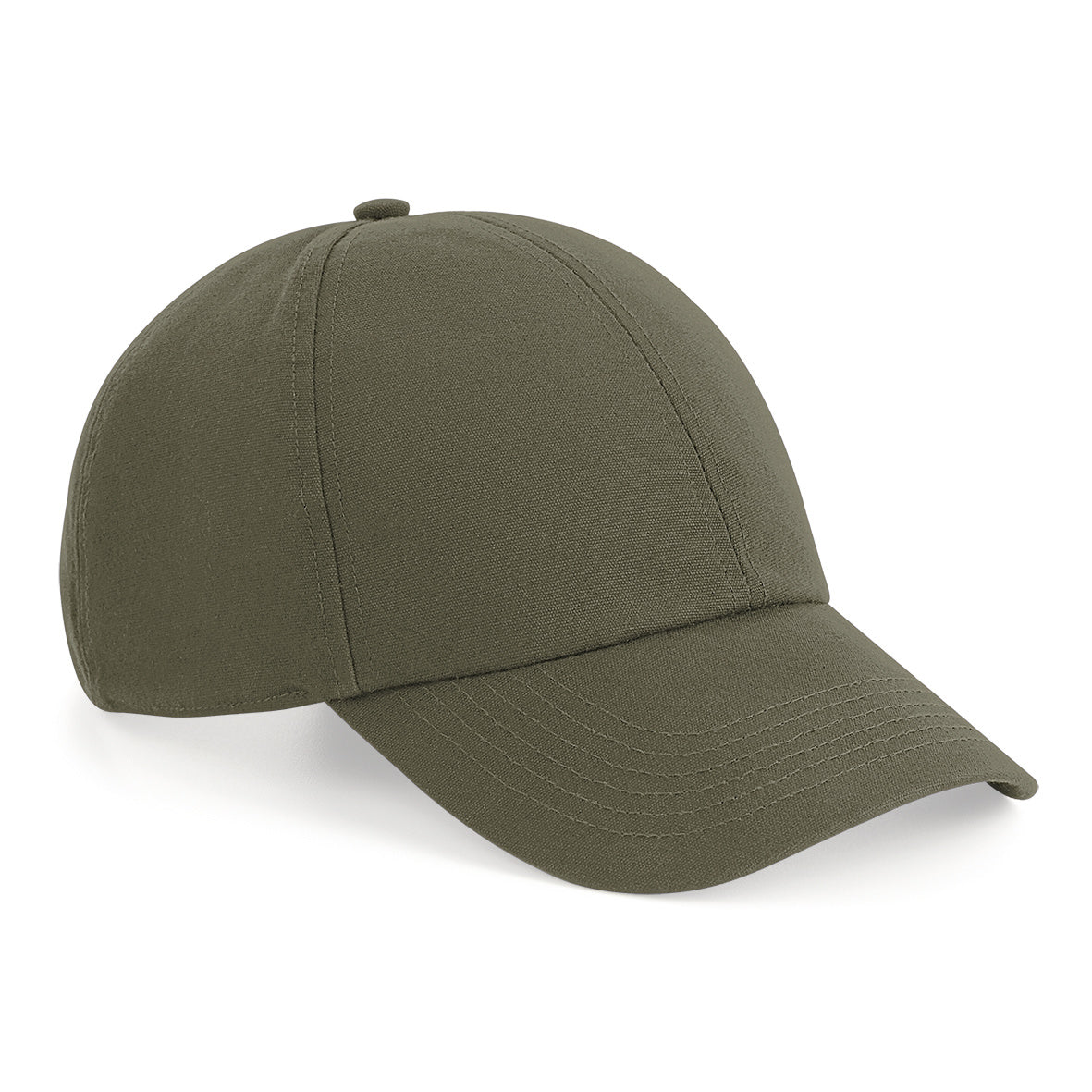 Beechfield Organic Cotton 6-Panel Cap Eco-Friendly Mid Profile Adjustable Hat