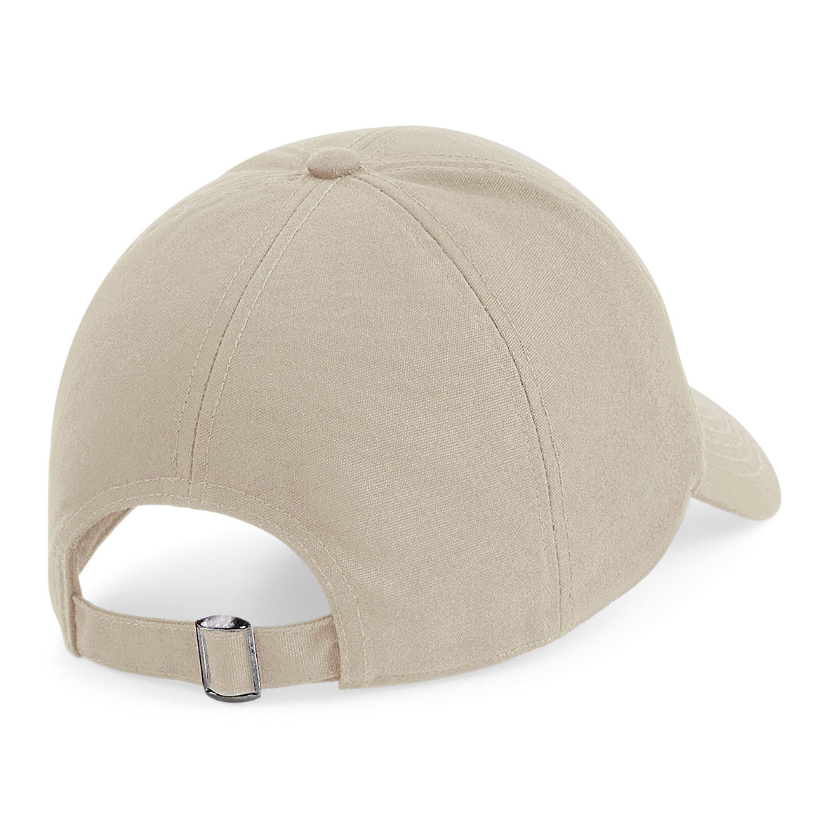 Beechfield Organic Cotton 6-Panel Cap Eco-Friendly Mid Profile Adjustable Hat