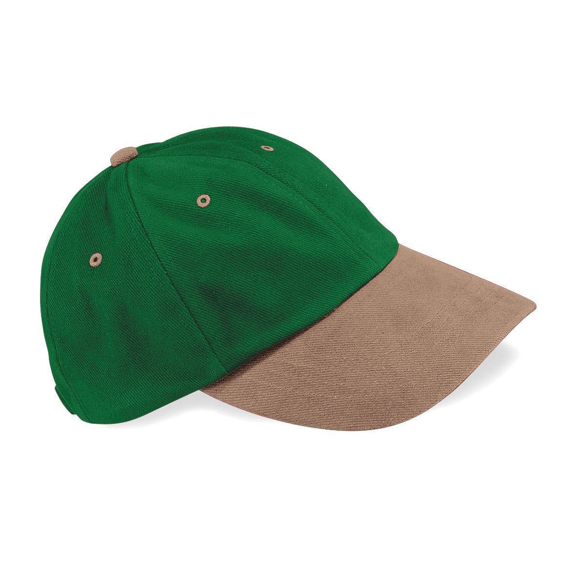 Beechfield Low-Profile Heavy Brushed Cotton Cap with Self-Fabric Strap