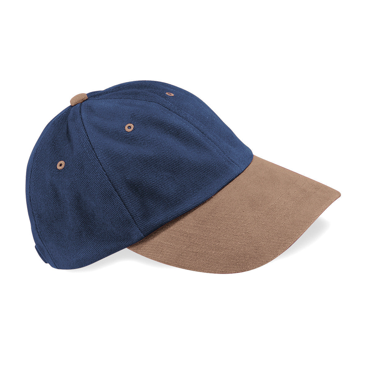 Beechfield Low-Profile Heavy Brushed Cotton Cap with Self-Fabric Strap
