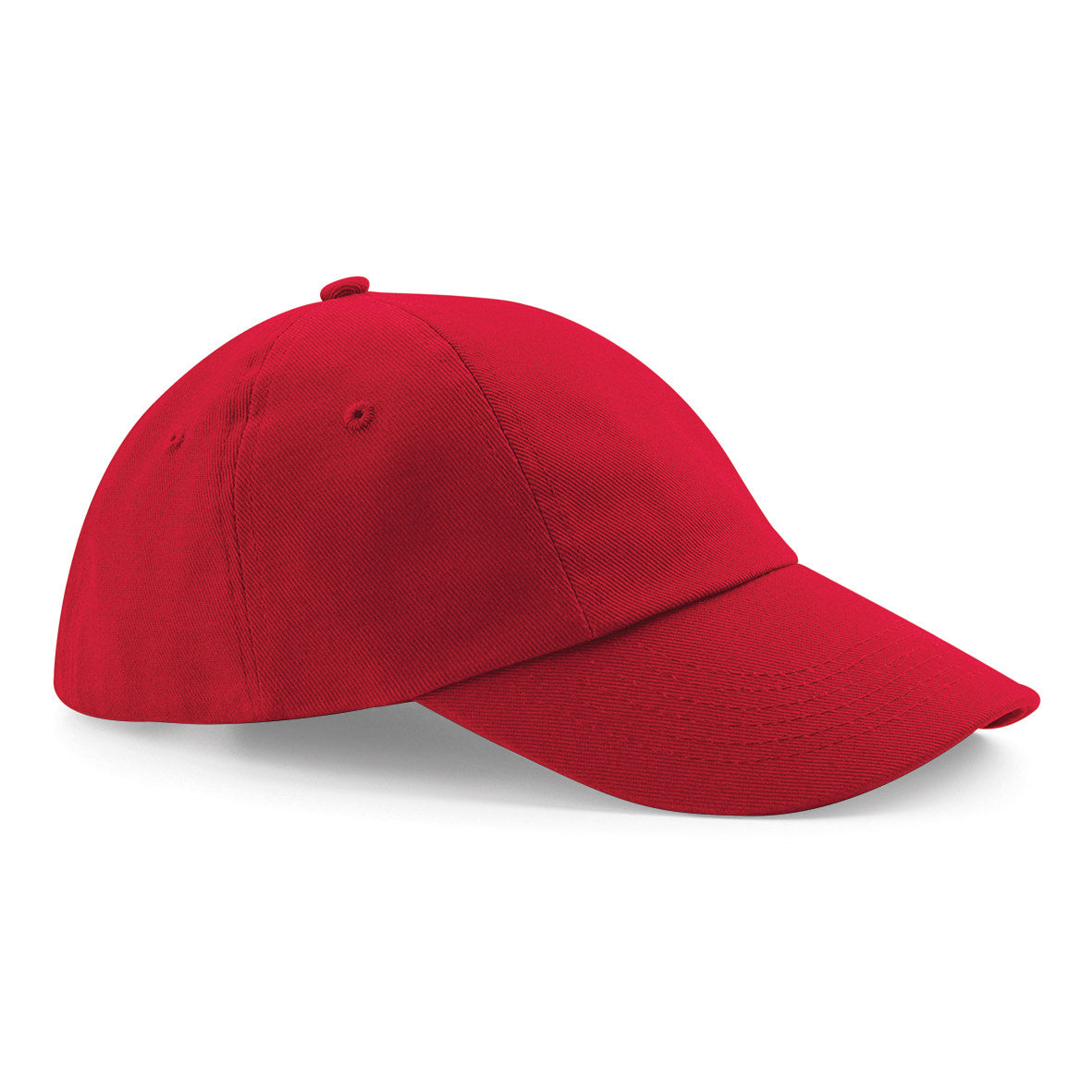 Beechfield Low-Profile Heavy Cotton Drill Cap Seamless Front Panel Tri-Glide