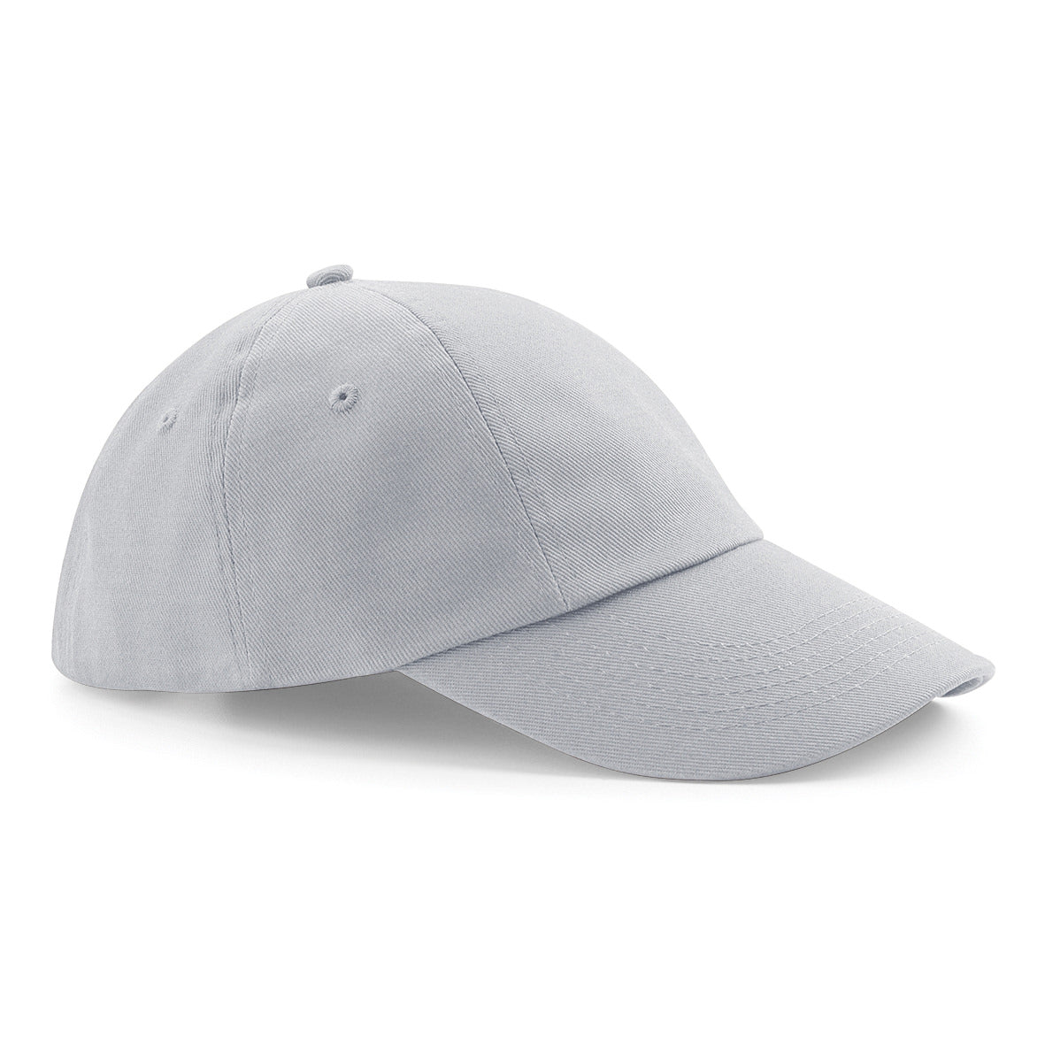 Beechfield Low-Profile Heavy Cotton Drill Cap Seamless Front Panel Tri-Glide