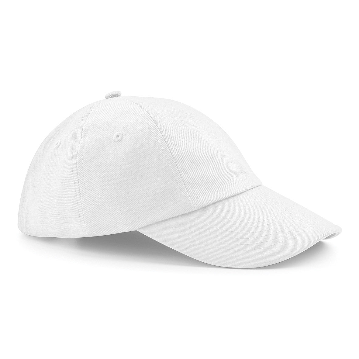 Beechfield Low-Profile Heavy Cotton Drill Cap Seamless Front Panel Tri-Glide