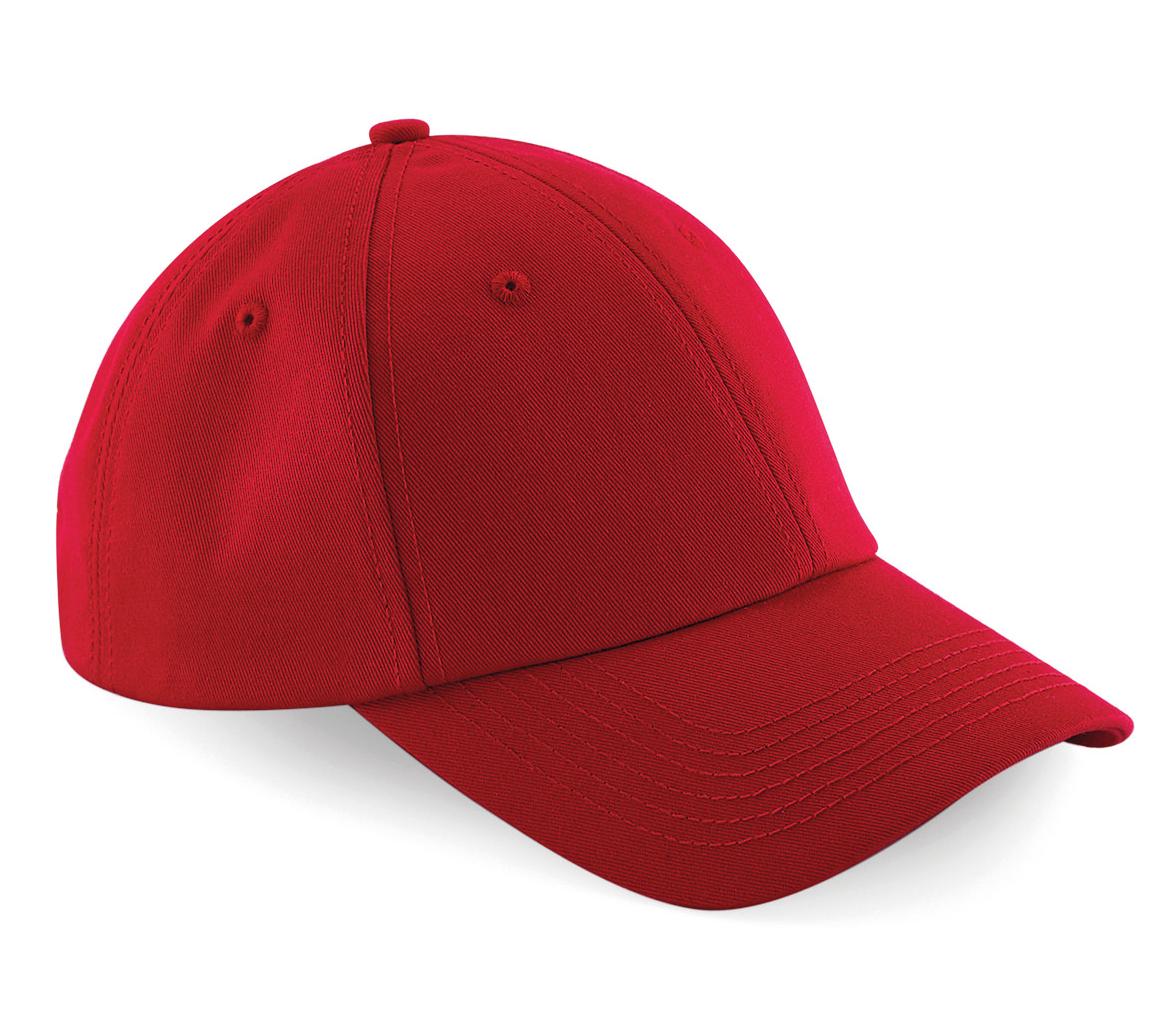 Beechfield Authentic Baseball Cap Mid Profile 6 Panel Structured Design BSCI