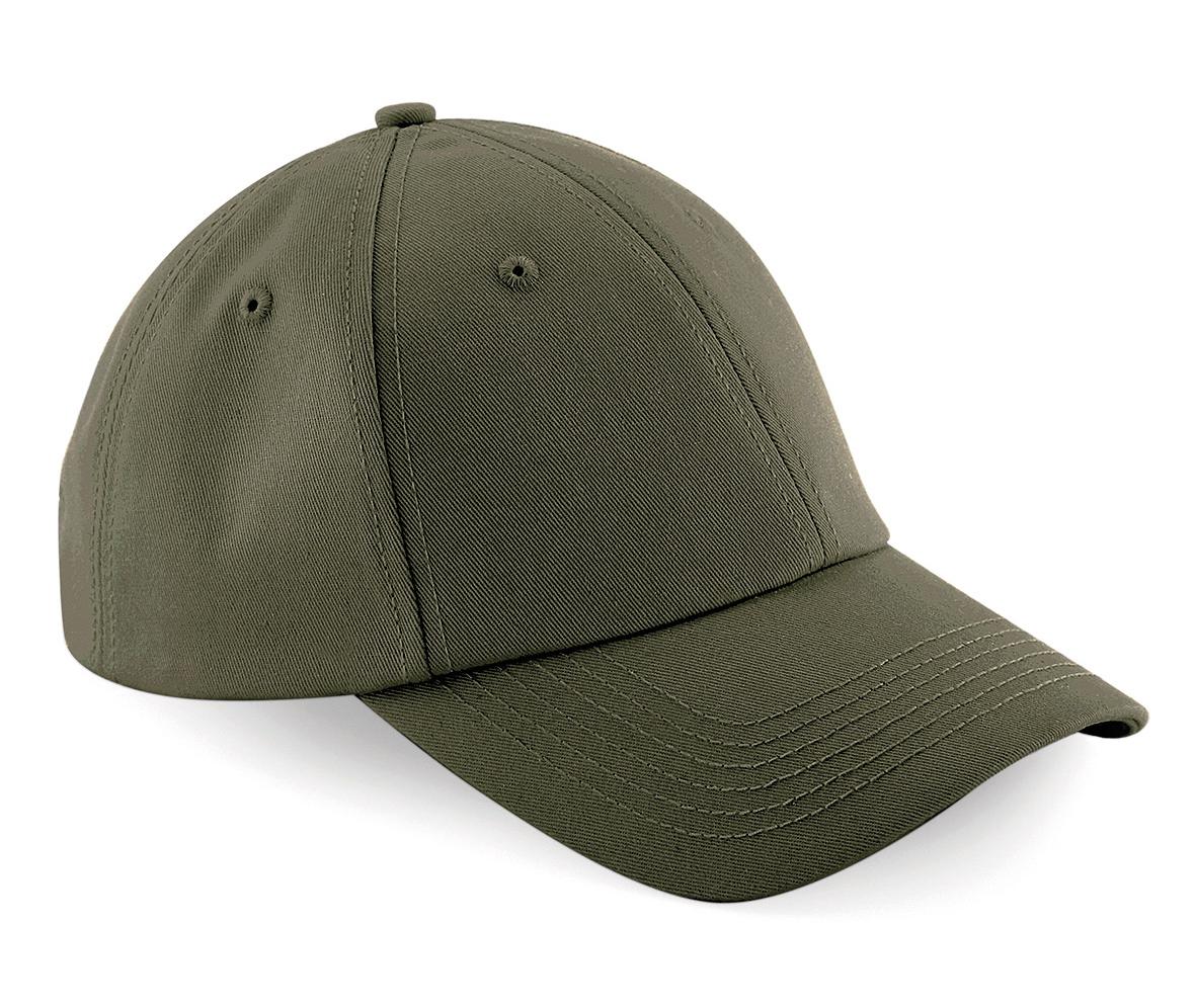 Beechfield Authentic Baseball Cap Mid Profile 6 Panel Structured Design BSCI