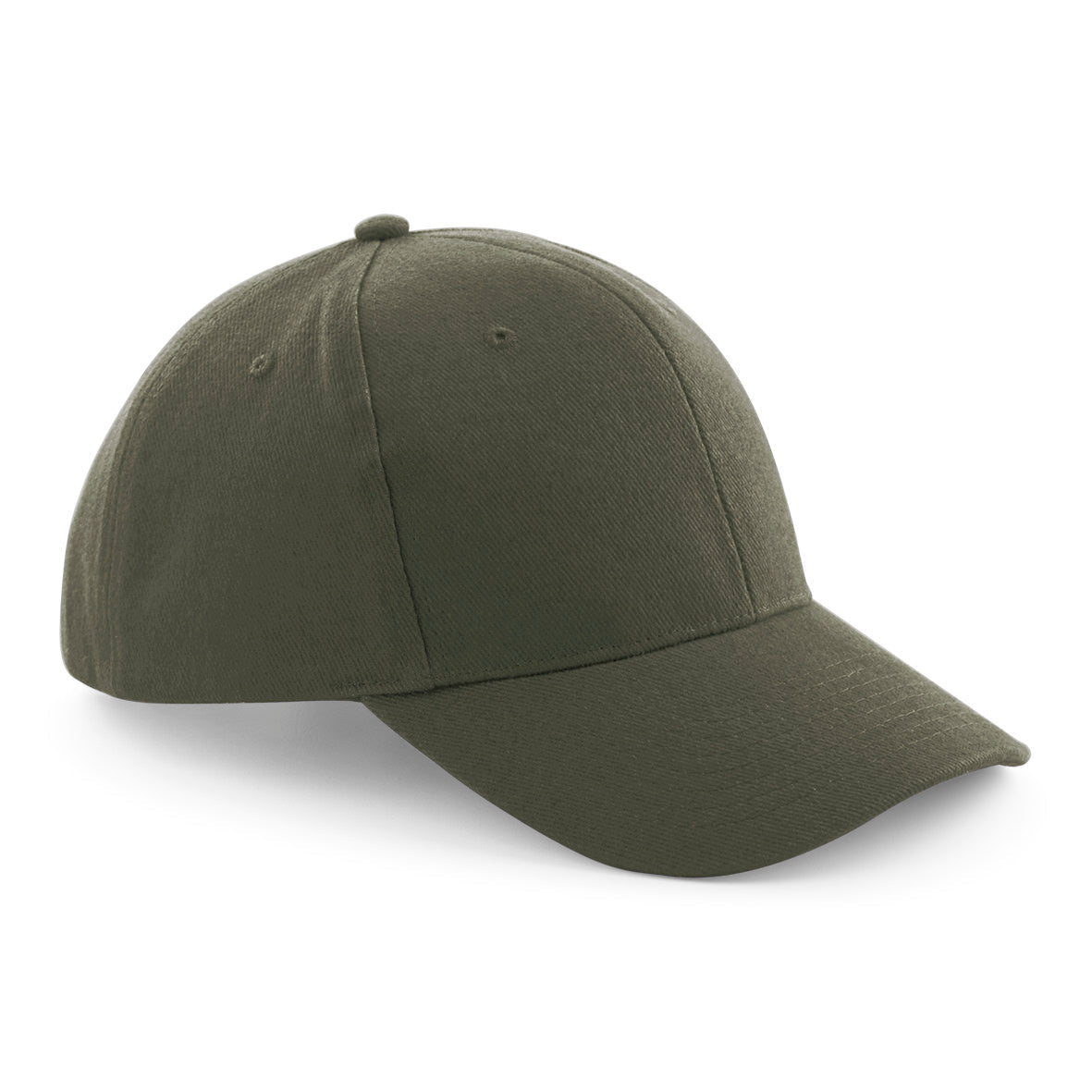 Beechfield Pro-Style Heavy Brushed Cotton Cap with Self-Fabric Strap and Buckle