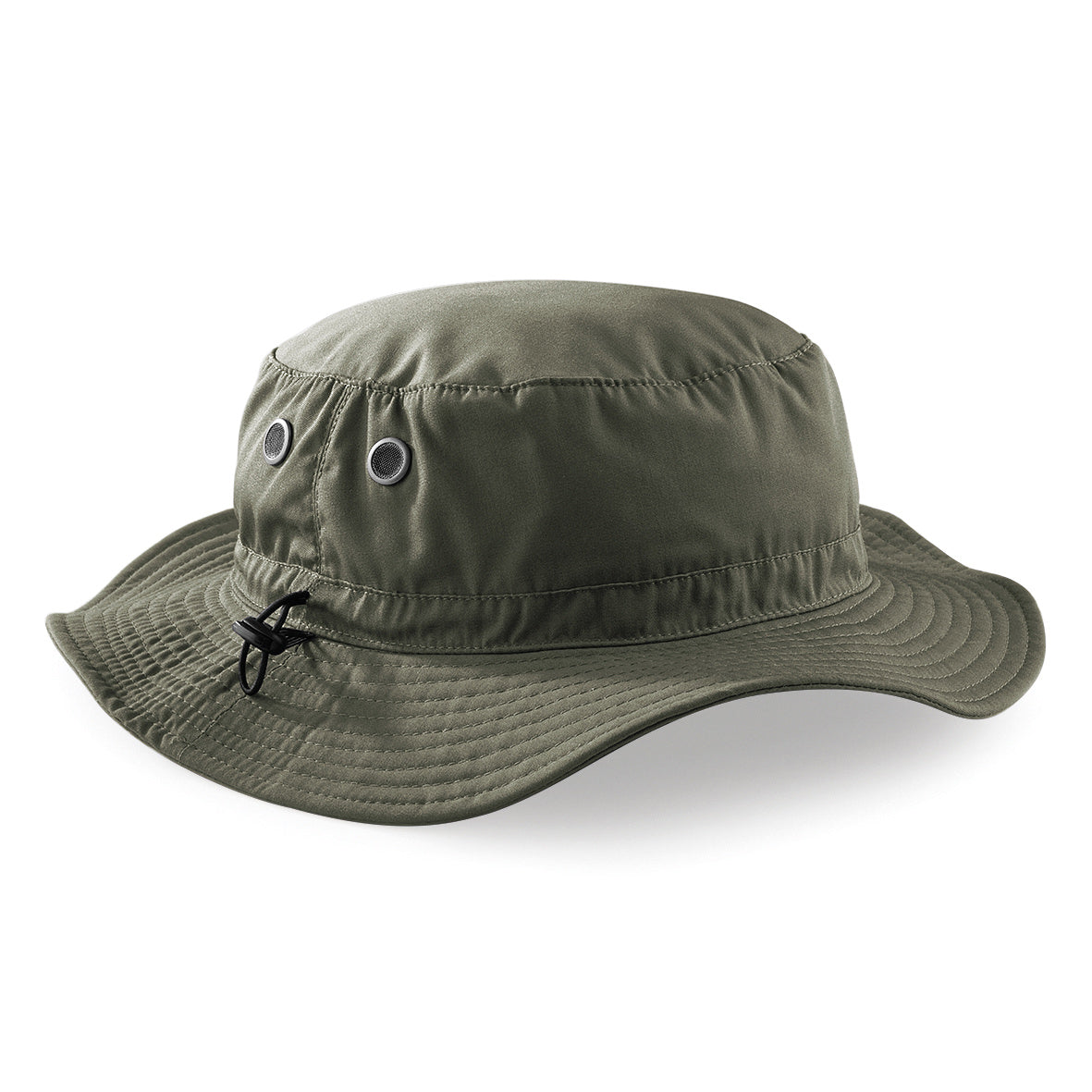 Beechfield Cargo Bucket Hat UPF50+ Sun Protection Mesh Sweatband Adjustable
