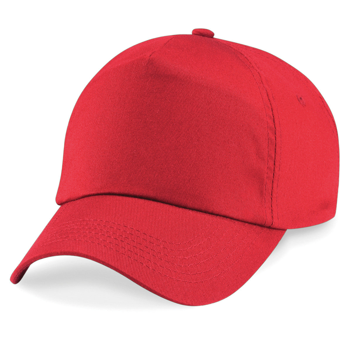 Beechfield Junior 5-Panel Cap with Rip-Strip Size Adjuster Child-Safe Button